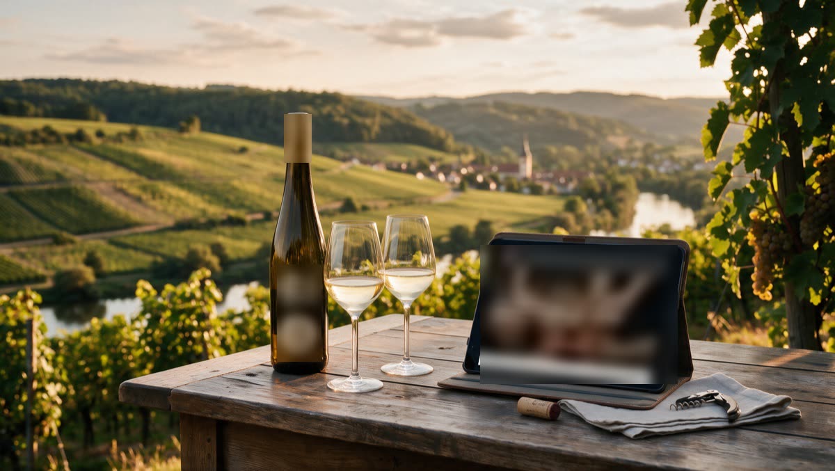 Onlineshop eines Weinguts